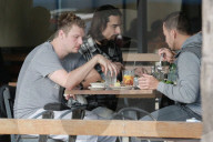 EXKLUSIV - Die Backstreet Boys beim "Business-Lunch"