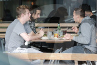 EXKLUSIV - Die Backstreet Boys beim "Business-Lunch"