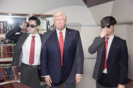 NEWS - Wachsfigur von Donald Trump im Grevin Museum in Seoul