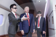 NEWS - Wachsfigur von Donald Trump im Grevin Museum in Seoul