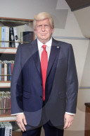 NEWS - Wachsfigur von Donald Trump im Grevin Museum in Seoul