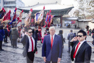 NEWS - Wachsfigur von Donald Trump im Grevin Museum in Seoul