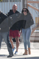 PEOPLE - Dwayne Johnson's Tochter Alexandra auf dem Set von "Baywatch"