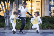 EXKLUSIV - Mariah Carey's Kinder gehen mit der Nanny in den Karateunterricht