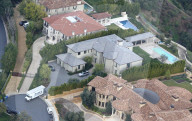 EXKLUSIV - Zügelwagen bei Kim Kardashian und Kanye West in Bel Air 