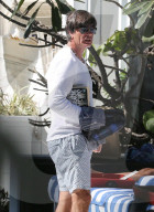 EXKLUSIV - Joachim Löw entspannt sich im Pool in Miami