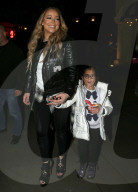 EXKLUSIV - Happy Family: Mariah Carey und Bryan Tanaka mit den Kindern bei Frozen Yogurt 