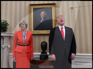 NEWS - USA: Theresa May auf Staatsbesuch