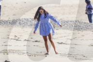 PEOPLE - Georgia May Foote und George Alsford turteln am Beach von Malibu