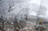 FEATURE - Eisiges Wetter in Derbyshire
