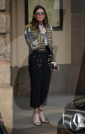 PEOPLE - Promis bei Dolce & Gabbana in Mailand