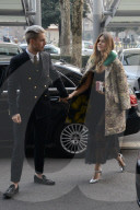 PEOPLE - Promis bei Dolce & Gabbana in Mailand