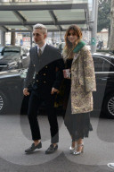 PEOPLE - Promis bei Dolce & Gabbana in Mailand