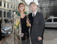 PEOPLE - Promis bei Dolce & Gabbana in Mailand