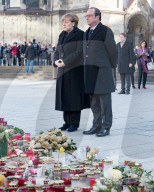 NEWS - Berlin: Merkel und Hollande gedenken der Opfer am Breitscheidplatz