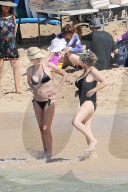 EXKLUSIV - Sharon Stone am Beach auf Maui