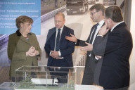 NEWS - Stockholm: Angela Merkel auf Besuch in Schweden