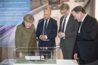 NEWS - Stockholm: Angela Merkel auf Besuch in Schweden