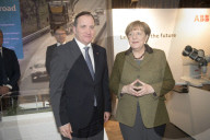 NEWS - Stockholm: Angela Merkel auf Besuch in Schweden