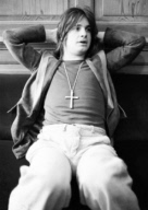 Ozzy Osbourne photoshoot, London, UK - 1975