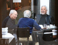 EXKLUSIV - Tom Jones bei Lunch mit Freunden