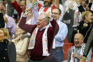 PEOPLE - Uli Hoeness schaut sich den Eurocup zwischen München und Ulm an