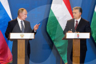 NEWS - Staatsbesuch in Budapest: Viktor Orban rollt für Vladimir Putin den roten Teppich aus