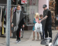 PEOPLE - Nicole Richie und Joel Madden nehmen die Kinder zum Einkaufen mit