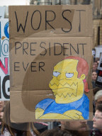NEWS - Protest gegen Trump in London