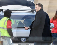 EXKLUSIV - Tom Brady und Gisele Bündchen wieder zurück in Boston nach dem Superbowl-Sieg