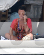 PEOPLE - Kyle Richards geniesst die Ferien mit ihrer Familie in Mexiko