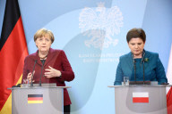 NEWS - Polen: Angela Merkel zu Besuch bei Andrzej Duda 