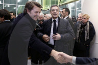 NEWS - Frankreich: François Fillon zu Besuch bei 'Le Coq Sportif' in Romilly-sur-seine