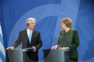 NEWS - Berlin: Tabare Vazquez zu Besuch bei Angela Merkel 