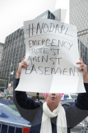 NEWS - New York: Proteste gegen die Dakota Pipeline