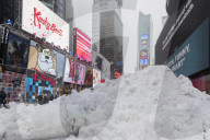 NEWS - USA: Schneesturm in New York