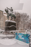 NEWS - USA: Schneesturm in New York