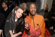 PEOPLE - New York Fashion Week: Promis bei Calvin Klein 
