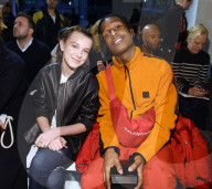 PEOPLE - New York Fashion Week: Promis bei Calvin Klein 