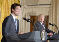 NEWS - Washington: Justin Trudeau zu Besuch bei Donald Trump 