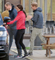PEOPLE - William, Kate und Harry bei Dreharbeiten für ihr Charity Projekt