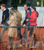 PEOPLE - William, Kate und Harry bei Dreharbeiten für ihr Charity Projekt