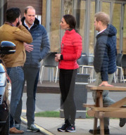 PEOPLE - William, Kate und Harry bei Dreharbeiten für ihr Charity Projekt