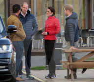 PEOPLE - William, Kate und Harry bei Dreharbeiten für ihr Charity Projekt