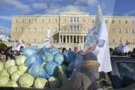 NEWS - Athen: Bauern demonstrieren vor dem RegierungsgebÃ¤ude