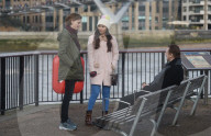 PEOPLE - Dreharbeiten zu 'Love Actually' 