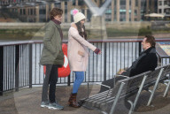PEOPLE - Dreharbeiten zu 'Love Actually' 