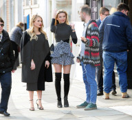 EXKLUSIV - Olivia Bentley ist wieder bei der Arbeit auf dem Filmset