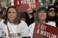 NEWS - "I am Muslim too": Solidaritäts-Proteste in New York: 