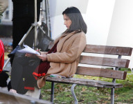 EXKLUSIV - Oliva Munn steht für "The Predator" vor der Linse